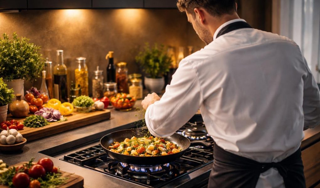 chef-cuisinier-cuisine-moderne-ingredients