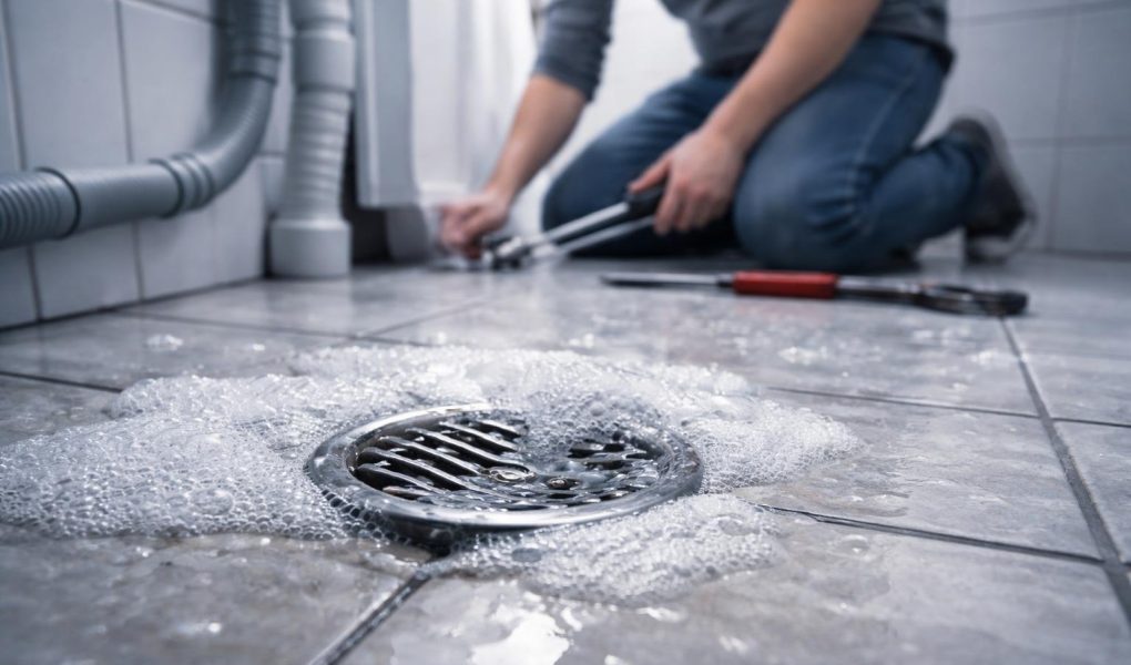 drain-eau-refoule-personne-plomberie